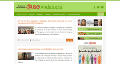 Desktop Screenshot of feusoandalucia.es